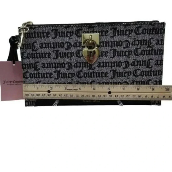 Juicy Couture 'Under Lock & Key' Logo Wristlet - Picture 5 of 6